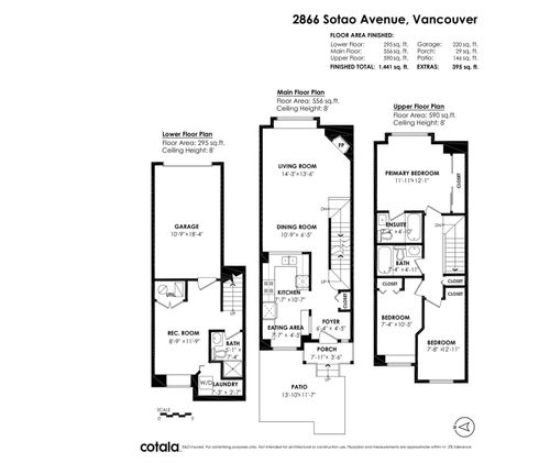 2866 Sotao Ave, Vancouver, BC, V5S4V1 | Card Image