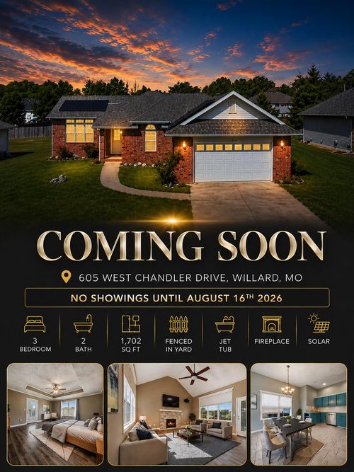 605 Chandler Dr, Willard, MO, 65781-8189 | Card Image