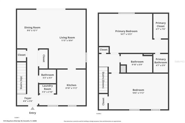 APT-38 - 1515 Bayshore Blvd, Townhouse with 2 bedrooms, 3 bathrooms and null parking in DUNEDIN FL | Image 27