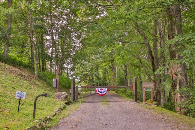 Cullowhee Mountain Road gate (community is also accessible via Hwy 107) | Image 90