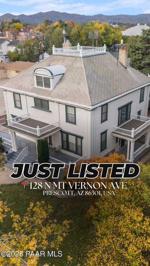 128 N Mount Vernon Ave, Prescott, AZ, 86301-3210 | Card Image