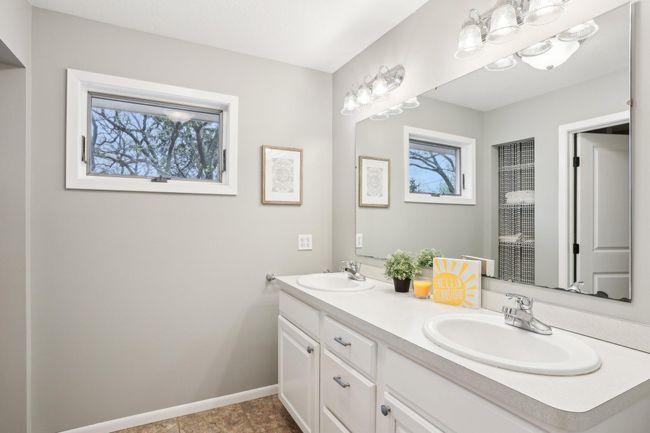 Shared upper bathroom is functional & private | Image 26