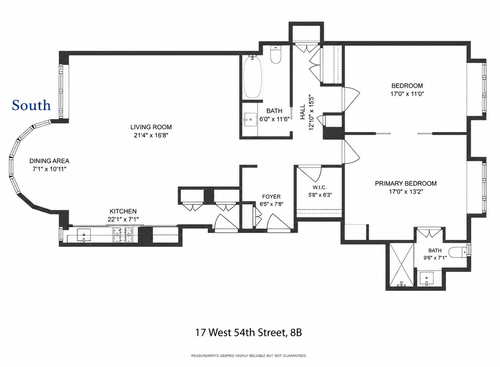 8b-17 W 54th St, New York, NY, 10019-5455 | Card Image