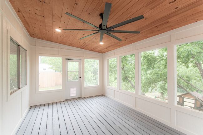 The porch was installed in February 2024. | Image 15