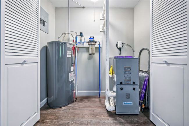 Mechanicals conveniently housed in utility space | Image 22