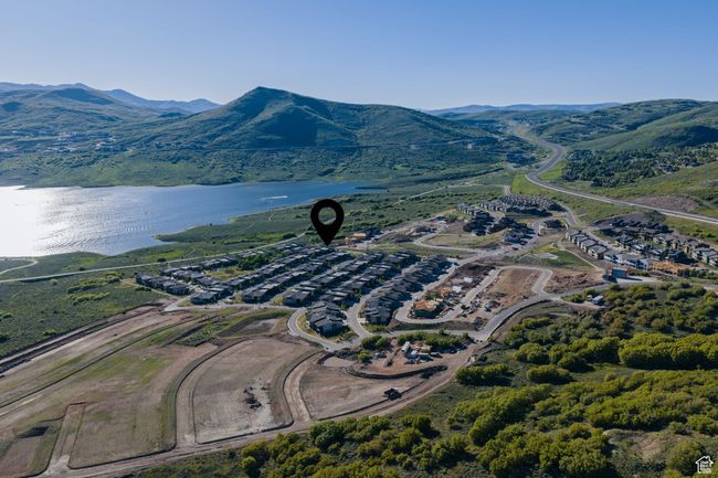 Bird's eye view of a water and mountain view | Image 43
