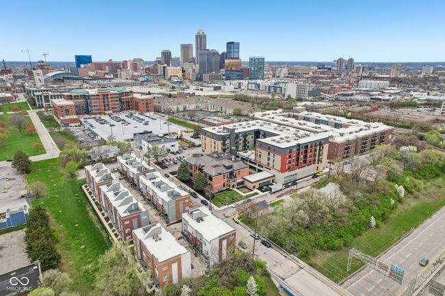 drone / aerial view with a view of city | Image 27