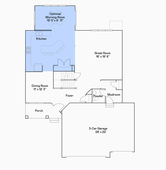Springfield main level floorplan. | Image 21