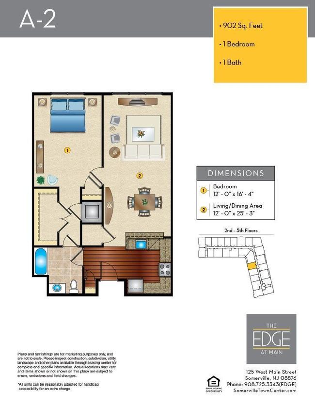 APT-423 - 125 W Main St, Condo with 1 bedrooms, 1 bathrooms and null parking in Somerville NJ | Image 17