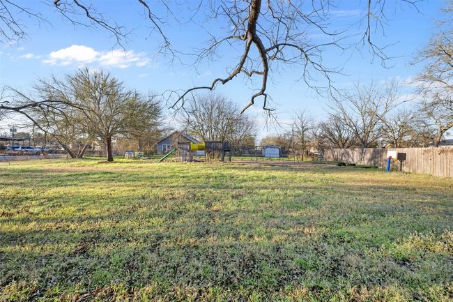 View of yard featuring fence | Image 5