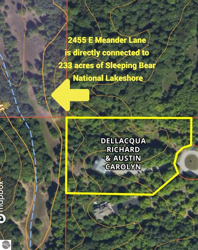2455 E Meander Ln, House other with 3 bedrooms, 2 bathrooms and null parking in Cedar MI | Image 81