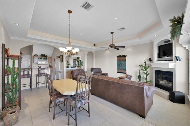 Built-in coffee bar and buffet station with extra storage makes mealtime easy to serve. | Image 8
