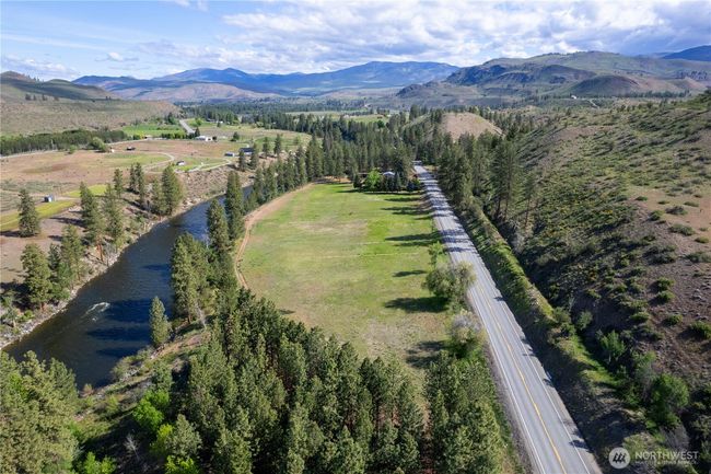 Looking north across your 5 acre Methow riverside paradise | Image 9