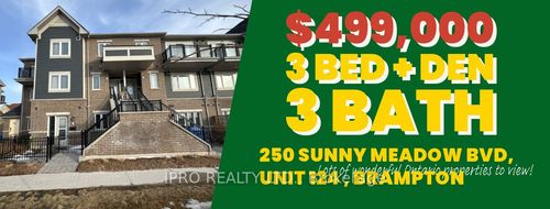 124-250 Sunny Meadow Blvd, Brampton, ON, L6R3Y7 | Card Image