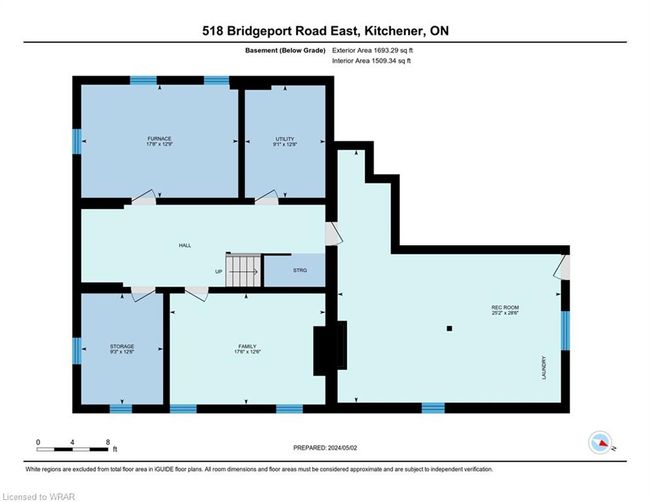 518 Bridgeport Rd E, House other with 6 bedrooms, 3 bathrooms and 22 parking in Kitchener ON | Image 48