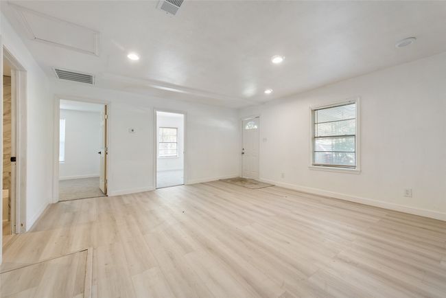 Unfurnished room with recessed lighting, visible vents, and a healthy amount of sunlight | Image 5