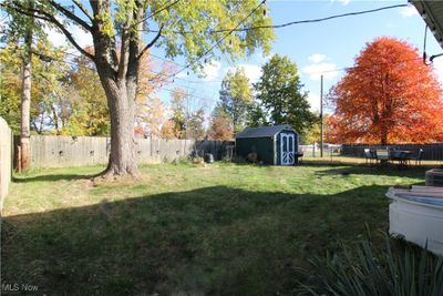 Fenced Yard and Storage Shed | Image 3