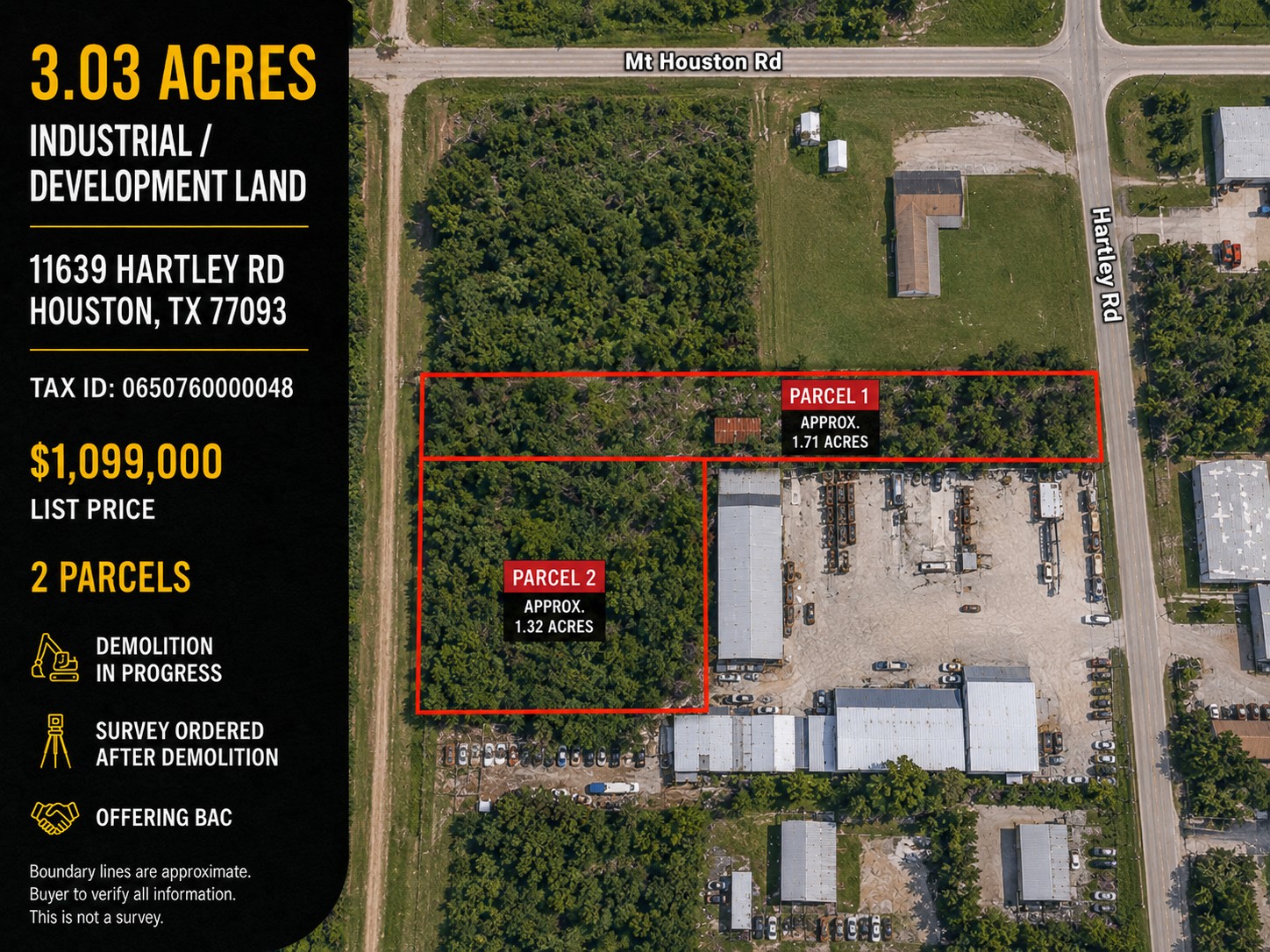 Land in Houston