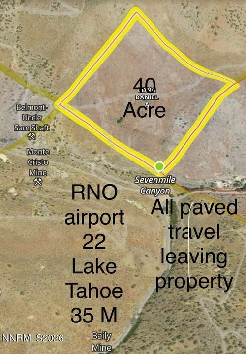 004-311-01 Six Mile Canyon Road, Virginia City, NV, 89440 | Card Image