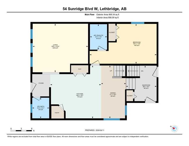 54 Sunridge Boulevard W, Home with 3 bedrooms, 3 bathrooms and 4 parking in Lethbridge AB | Image 29