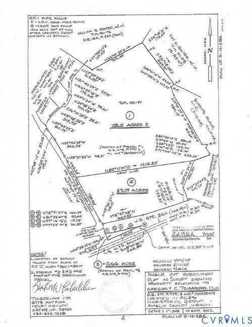 79 Acres Richardson Road, Amelia, VA, 23002 | Card Image