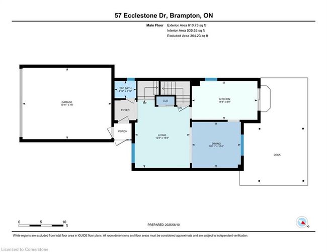 57 Ecclestone Dr, House other with 3 bedrooms, 2 bathrooms and 4 parking in Brampton ON | Image 44