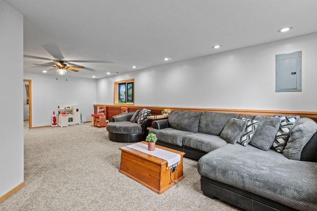 Notice the amount of lighting the basement has making it feel welcoming and warm. | Image 17