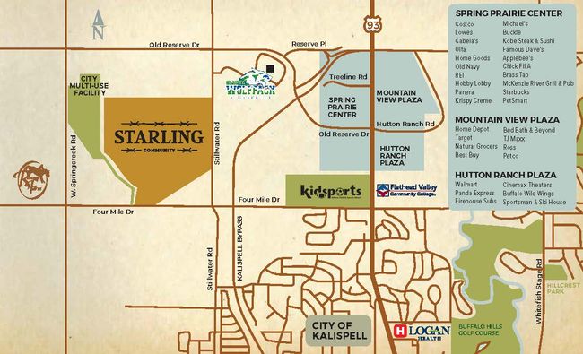 604 Holstein Way, Townhouse with 2 bedrooms, 3 bathrooms and null parking in Kalispell MT | Image 38
