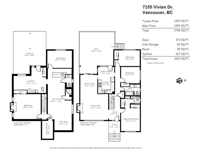 7155 Vivian Drive, House other with 4 bedrooms, 2 bathrooms and 4 parking in Vancouver BC | Image 30