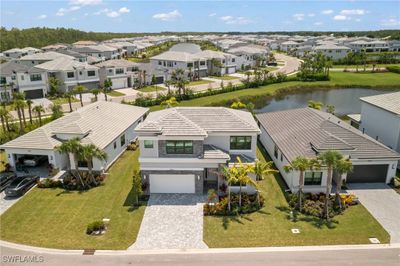 Bird's eye view featuring a water view | Image 3