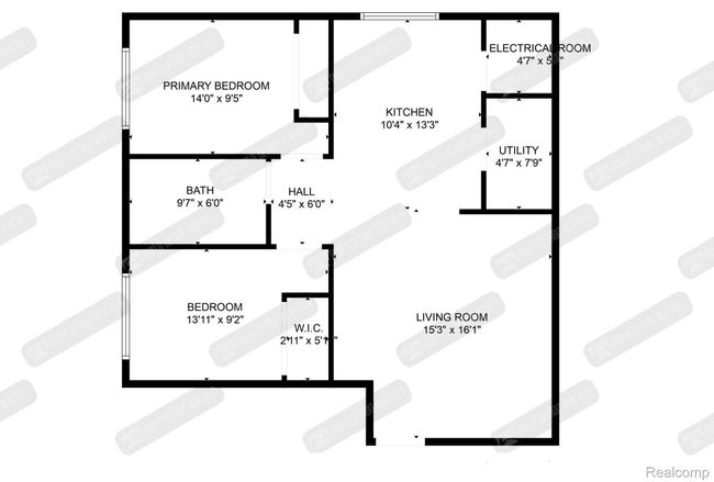4504 unit # 5 Oakwood Boulevard, Condo with 2 bedrooms, 1 bathrooms and null parking in Melvindale MI | Image 24