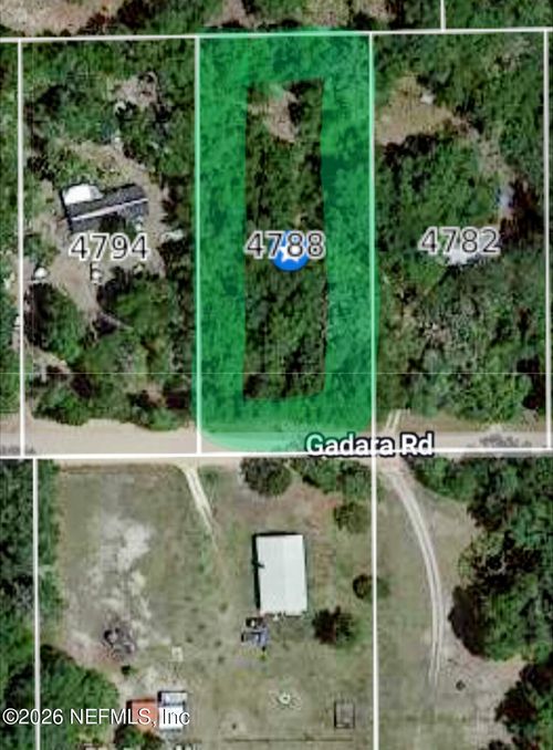 4788 Gadara Road, Keystone Heights, FL, 32656 | Card Image