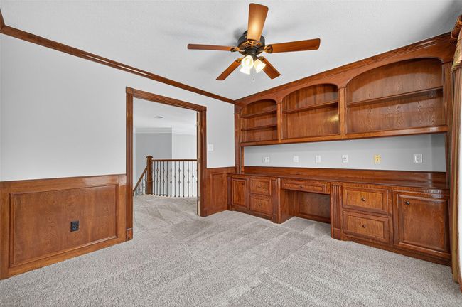 Office with custom built-ins. | Image 32