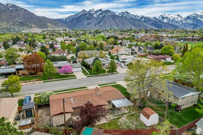 Aerial view featuring a residential view and a mountain view | Image 36