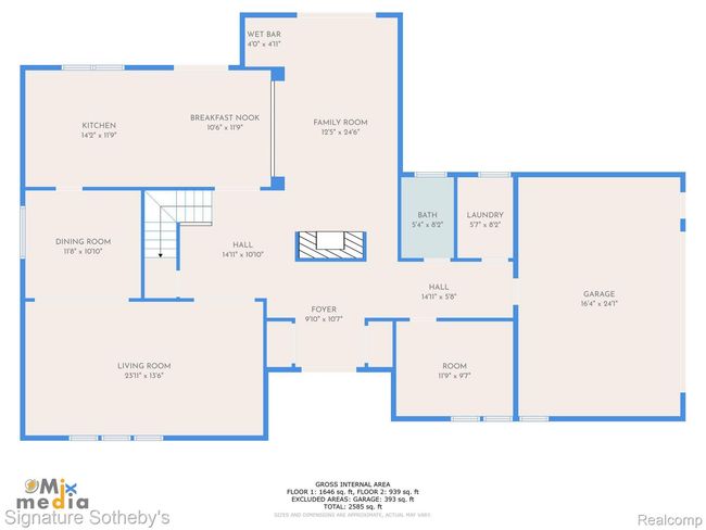 1821 Argosy Ct, House other with 4 bedrooms, 4 bathrooms and null parking in Bloomfield Township MI | Image 25