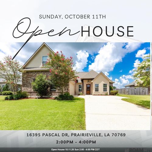 16395 Pascal Dr, Prairieville, LA, 70769-5832 | Card Image