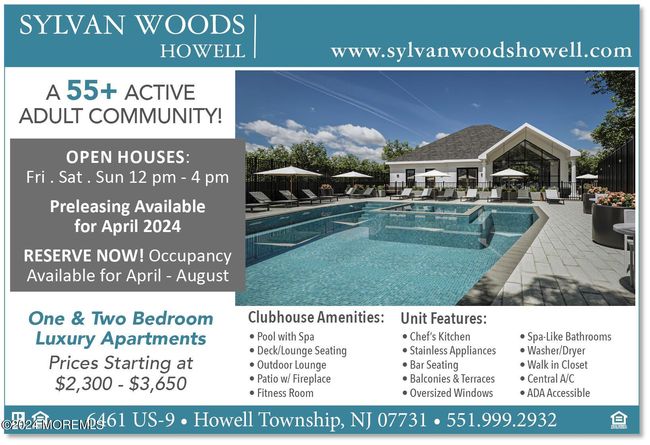 APT-135 - 6461 Us Highway 9, Condo with 1 bedrooms, 1 bathrooms and null parking in HOWELL NJ | Image 6