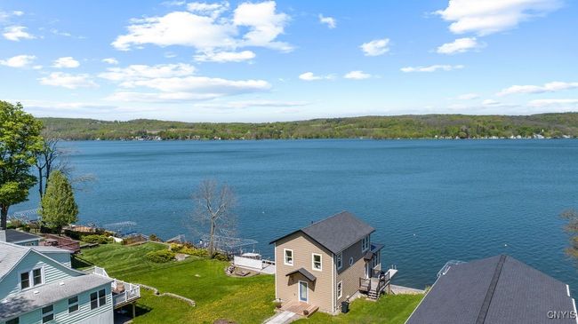 Aerial view of Otisco lake with Home | Image 42