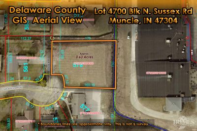 Lot 4700 Blck N Sussex Road, Home with 0 bedrooms, 0 bathrooms and null parking in Muncie IN | Image 1