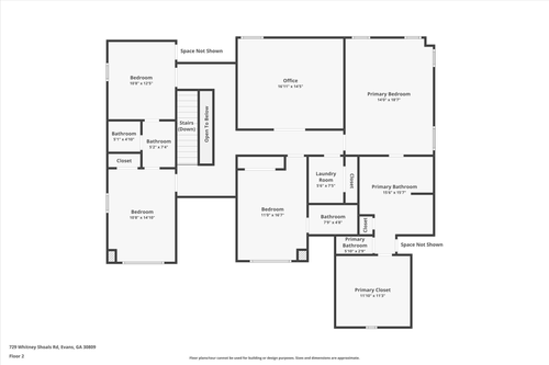 729 Whitney Shoals Rd, Evans, GA, 30809-1017 | Card Image