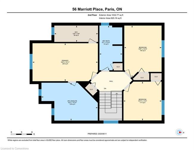 56 Marriott Pl, House other with 3 bedrooms, 4 bathrooms and 4 parking in Paris ON | Image 45