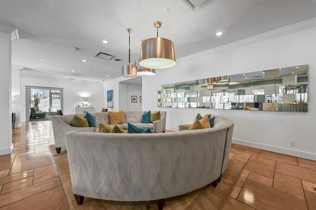 Living room featuring crown molding and recessed lighting | Image 13
