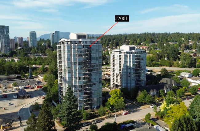 2001 - 555 Delestre Avenue, Condo with 2 bedrooms, 2 bathrooms and 2 parking in Coquitlam BC | Image 30