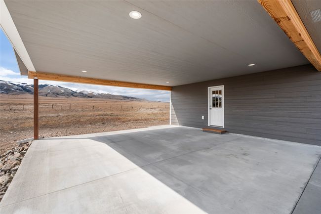 View of patio featuring a mountain view | Image 25