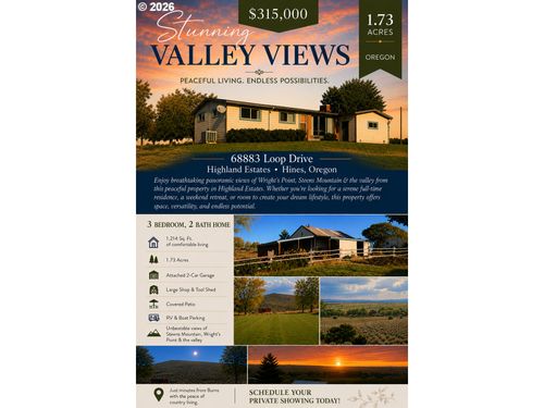 68883 Loop Dr, Hines, OR, 97738 | Card Image