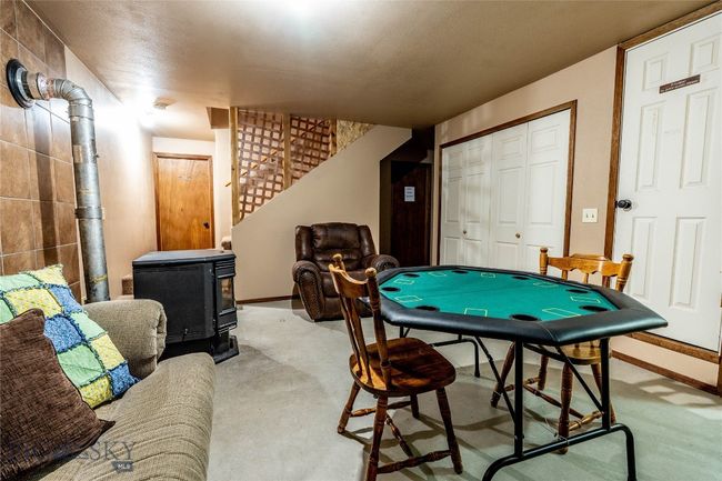 Lower Level Family Room with Pellet Stove | Image 26