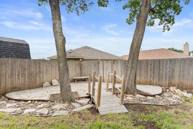 View of yard featuring a fenced backyard | Image 32