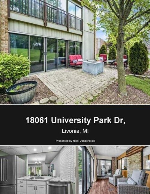 46-18061 University Park Dr, Livonia, MI, 48152-3928 | Card Image