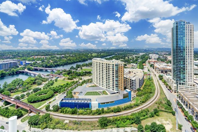 Drone / aerial view with a water view and a view of city | Image 22