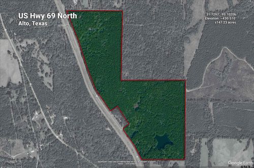 147.23 acres Hwy 69, Alto, TX, 75925 | Card Image